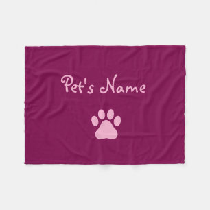 Personalisierte Hundedecken Fleecedecke