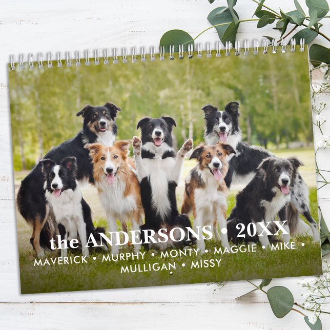 Personalisierte Hundefreunde - Foto Custom 2026 Kalender (Von Creator hochgeladen)