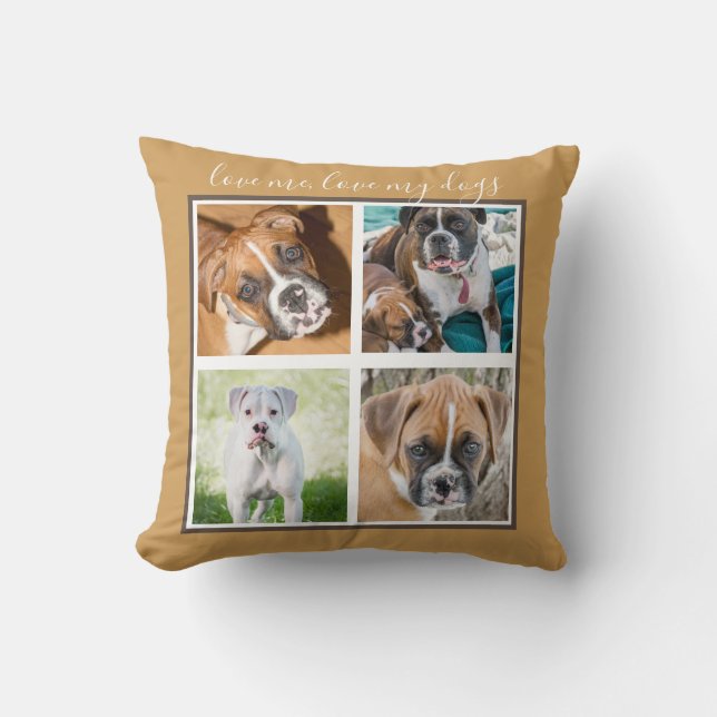 Personalisierte Hundegeschenke - Kissen (Vorderseite)