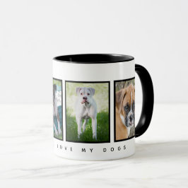 Personalisierte Hundegeschenke - Liebe meine Hunde Tasse