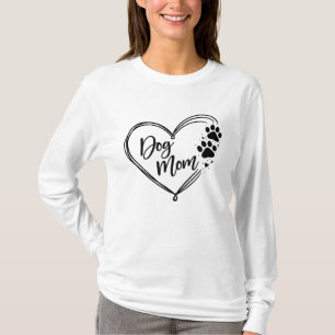 Personalisierte Hundemutter – Benutzerdefinierter  T-Shirt