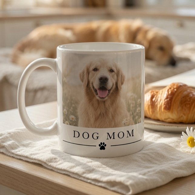 Personalisierte Hundemutter-Foto individuell gesta Kaffeetasse (Von Creator hochgeladen)
