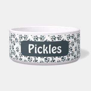 Personalisierte Hundepaws Napf