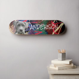 Personalisierte Hundeschlittenskateboard Skateboard