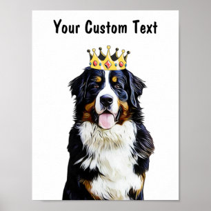 Personalisierte Hundewandkunst   Border Collie Poster