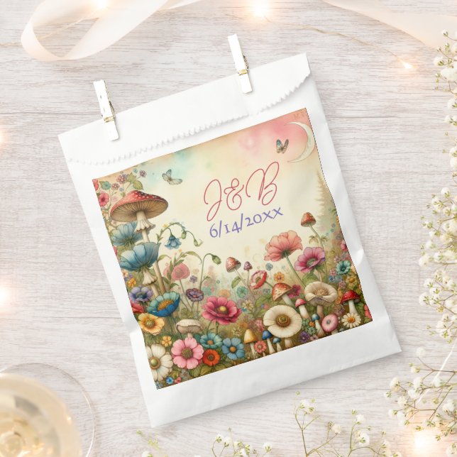 Personalisierte Hütte Geschenktütchen (Ausgeschnitten)