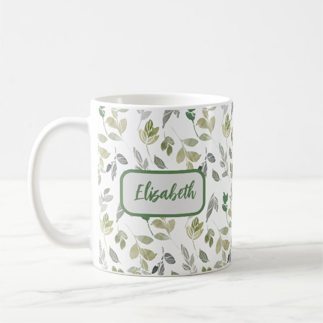 Personalisierte Hütte Kaffeetasse (Links)