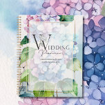 Personalisierte Hydrangea-Hochzeit Planer<br><div class="desc">Personalisierte Hydrangea-Hochzeitsplaner</div>