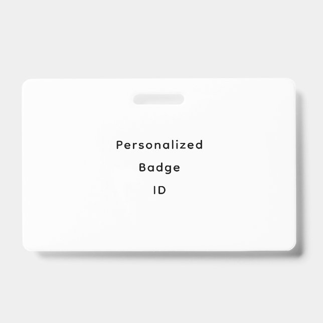 Personalisierte ID Ausweis (Vorderseite)