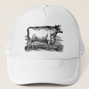 Personalisierte Illustration Vintage Truckerkappe