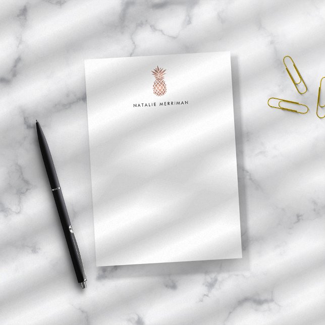 Personalisierte Imitate Rose Ananas Post-it Klebezettel (Von Creator hochgeladen)