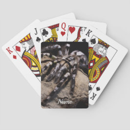 Personalisierte indische Ziertarantine Spielkarten