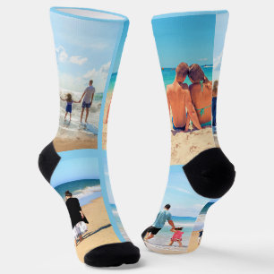 Personalisierte, individuell angepasste Fotolack-S Socken