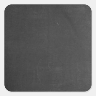 Personalisierte, individuell angepasste schwarze T Quadratischer Aufkleber