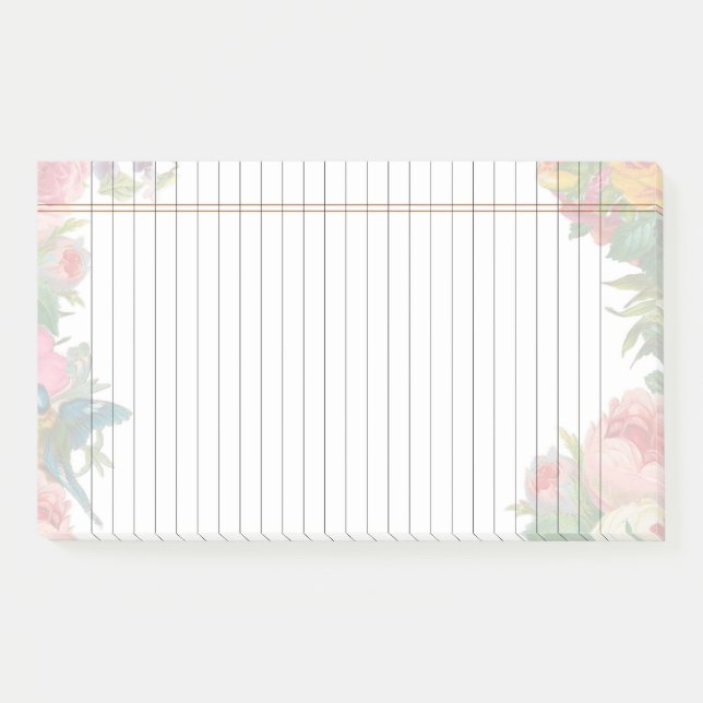 Personalisierte, individuell anpassbare Linde für  Post-it Klebezettel (Vorderseite)