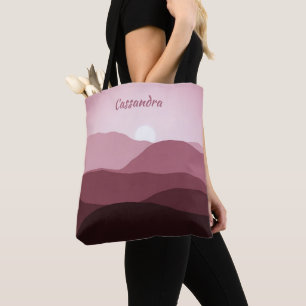 Personalisierte individuelle maue lichte rosa abst