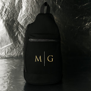 Personalisierte Initialen Klassische Mode-Schulter Crossbody Bag