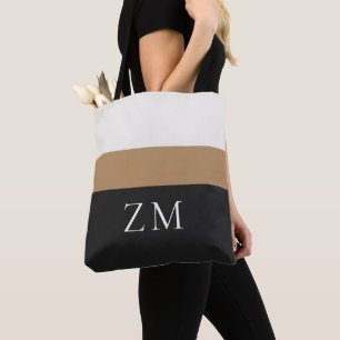 Personalisierte Initialen Premium gestreiftes De
