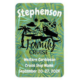 Personalisierte Inneneinrichtung der Familie Magnet