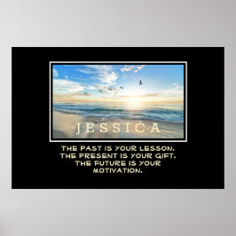 Personalisierte Inspiration - Zukunftsmotivation Poster