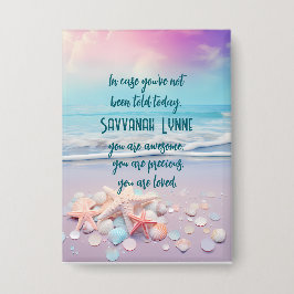 Personalisierte Inspirationsbejahungen Button