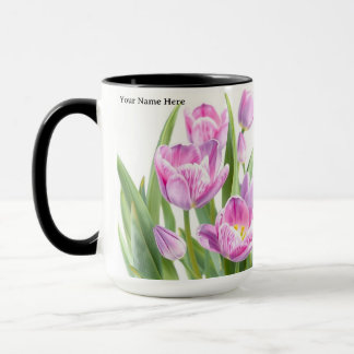 Personalisierte Internationale Frauentag-Blumenstr Tasse