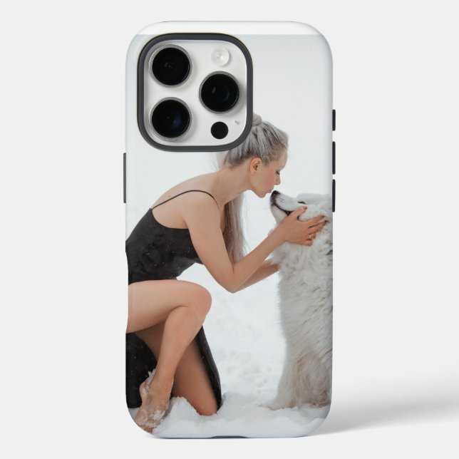Personalisierte iPhone-Hülle mit eigenem Foto Case-Mate iPhone Hülle (Rückseite)