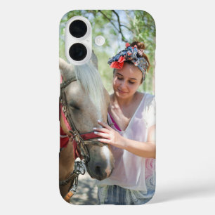 Personalisierte iPhone-Hülle mit individuellem Fot iPhone 16 Hülle