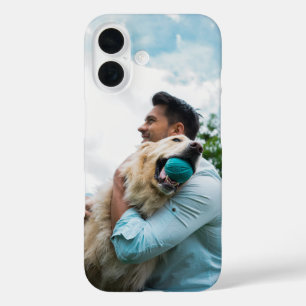 Personalisierte iPhone-Hülle mit individuellem Fot iPhone 16 Hülle