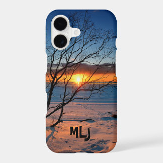 Personalisierte iPhone-Hülle Ocean Beach Sunset