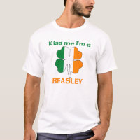 Personalisierte Iren küssen mich, den ich Beasley