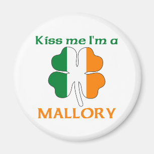 Personalisierte Iren küssen mich, den ich Mallory Magnet