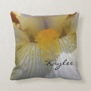 Personalisierte Iris-Fotografie Kissen