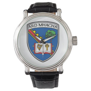 Personalisierte irische County-Herren-Uhren Co.Arm Armbanduhr