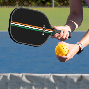 Personalisierte Irische Flagge Patriotisches Irlan Pickleball Schläger