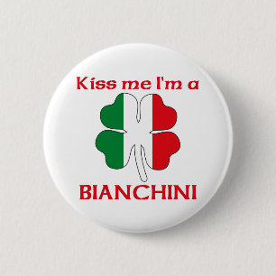 Personalisierte italienische küssen mich, den ich button