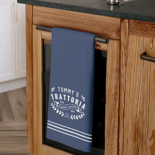 Personalisierte italienische Trattoria Geschirrtuch