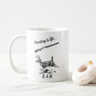 Personalisierte Jagd 2 Kaffeetasse