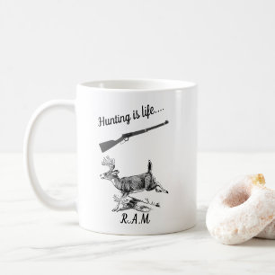 Personalisierte Jagd Kaffeetasse