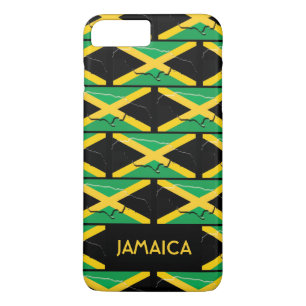 Personalisierte jamaikanische Flagge Case-Mate iPhone Hülle