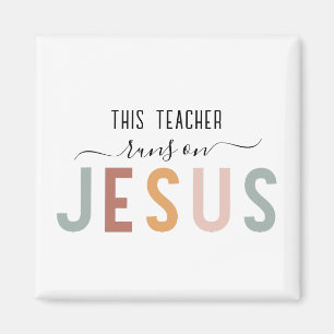Personalisierte Jesus-Glaubensberufe Magnet