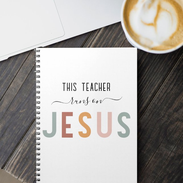 Personalisierte Jesus-Glaubensberufe  Notizblock (Von Creator hochgeladen)