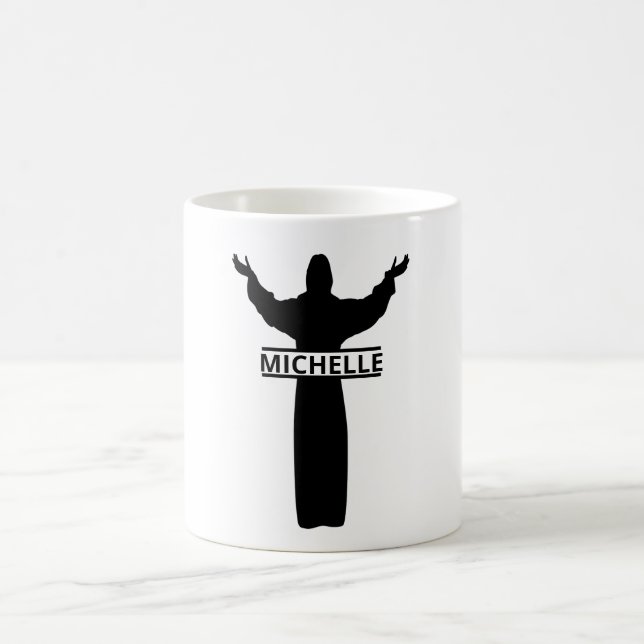 Personalisierte Jesus-Tasse Kaffeetasse (Mittel)