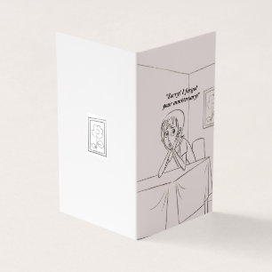 Personalisierte Jubiläumskarte