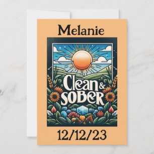 Personalisierte Jubiläumskarte Feiertagskarte