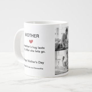 Personalisierte Jumbo Foto Collage Tasse
