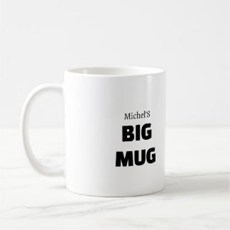 Personalisierte Jumbo-Tasse | Individuelle Name Co Kaffeetasse