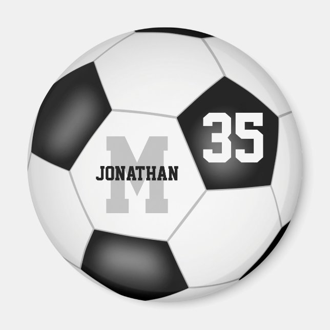 personalisierte Jungen Magnet (Vorne)