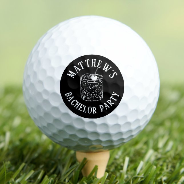 Personalisierte Junggesellenabschiedsparty Golfball (Personalized Bachelor Party Golf Balls )