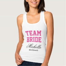 Personalisierte Junggesellinnenabschied-Tank-Tops 